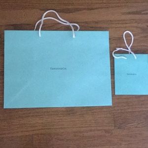 Tiffany & Co. 2 pc Bag Set
